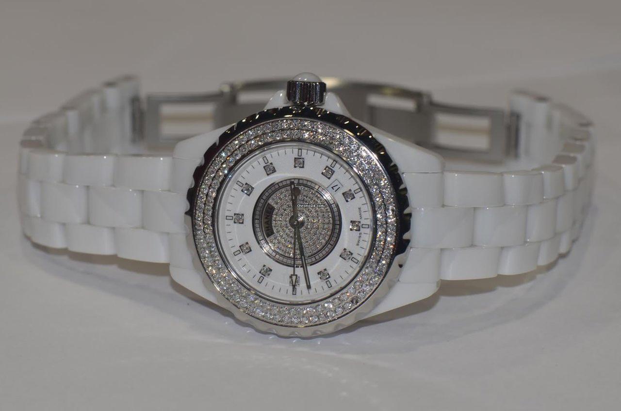 Chanel J12 Quartz Women's Watch With Ceramic Case and Strap Authentic Luxury Timepiece