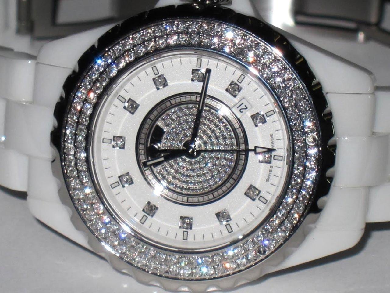 Chanel J12 Quartz Women's Watch With Ceramic Case and Strap Authentic Luxury Timepiece