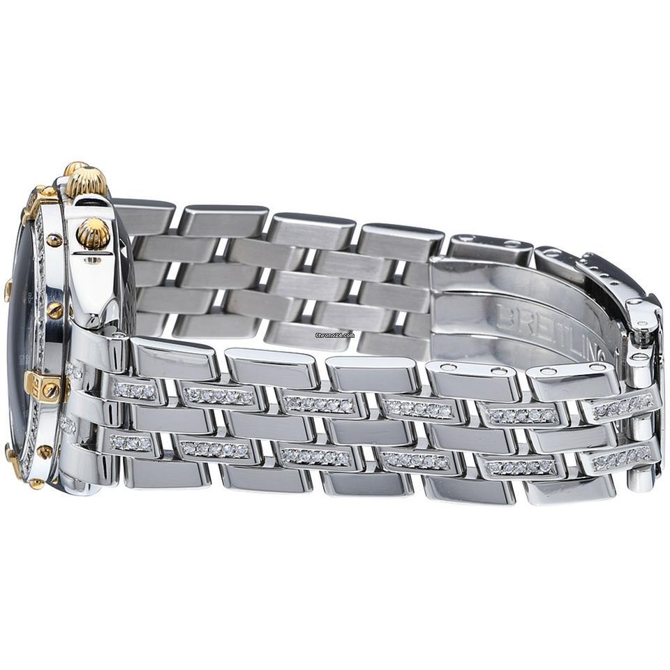 Breitling Chronomat Automatic Unisex Watch With Steel Case and Strap Authentic Luxury Timepiece