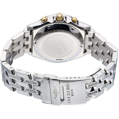 Breitling Chronomat Automatic Unisex Watch With Steel Case and Strap Authentic Luxury Timepiece