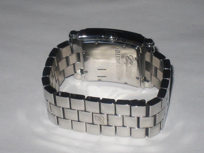 Chopard Happy Sport Quartz Women's Watch With Steel Case and Strap Authentic Luxury Timepiece