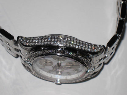 Breitling Chronomat Evolution Automatic Unisex Watch With Steel Case and Strap Authentic Luxury Timepiece