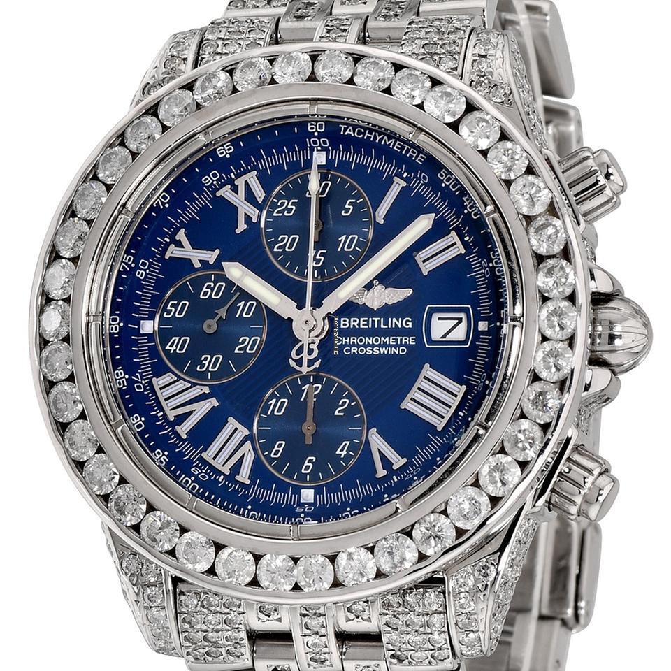 Breitling Windrider Automatic Unisex Watch With Steel Case and Strap Authentic Luxury Timepiece