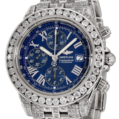 Breitling Windrider Automatic Unisex Watch With Steel Case and Strap Authentic Luxury Timepiece