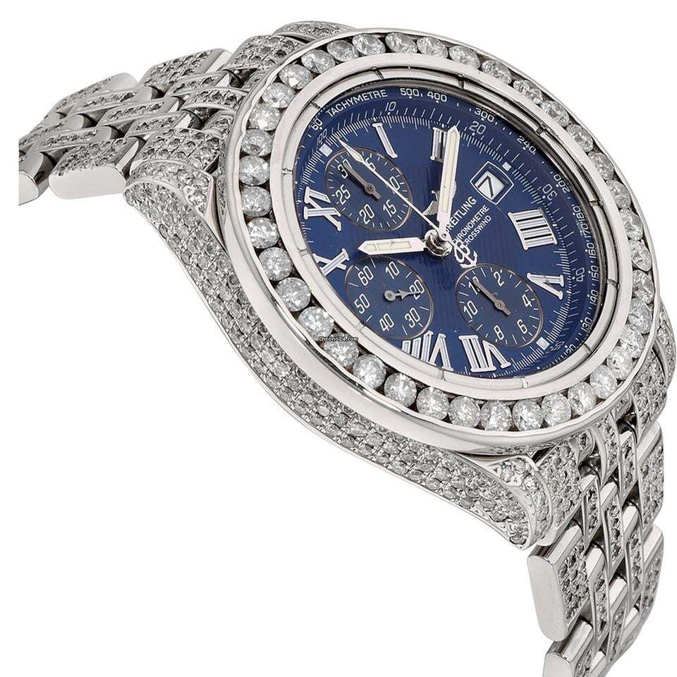 Breitling Windrider Automatic Unisex Watch With Steel Case and Strap Authentic Luxury Timepiece