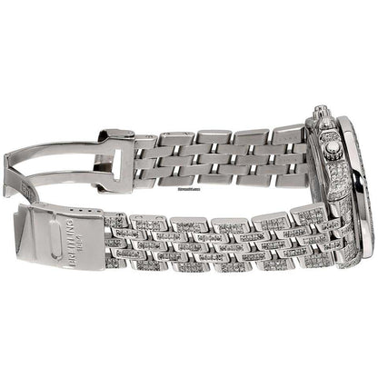 Breitling Windrider Automatic Unisex Watch With Steel Case and Strap Authentic Luxury Timepiece