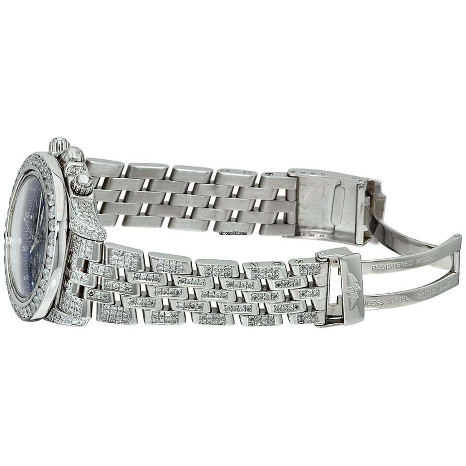 Breitling Windrider Automatic Unisex Watch With Steel Case and Strap Authentic Luxury Timepiece