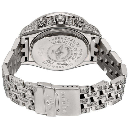 Breitling Windrider Automatic Unisex Watch With Steel Case and Strap Authentic Luxury Timepiece