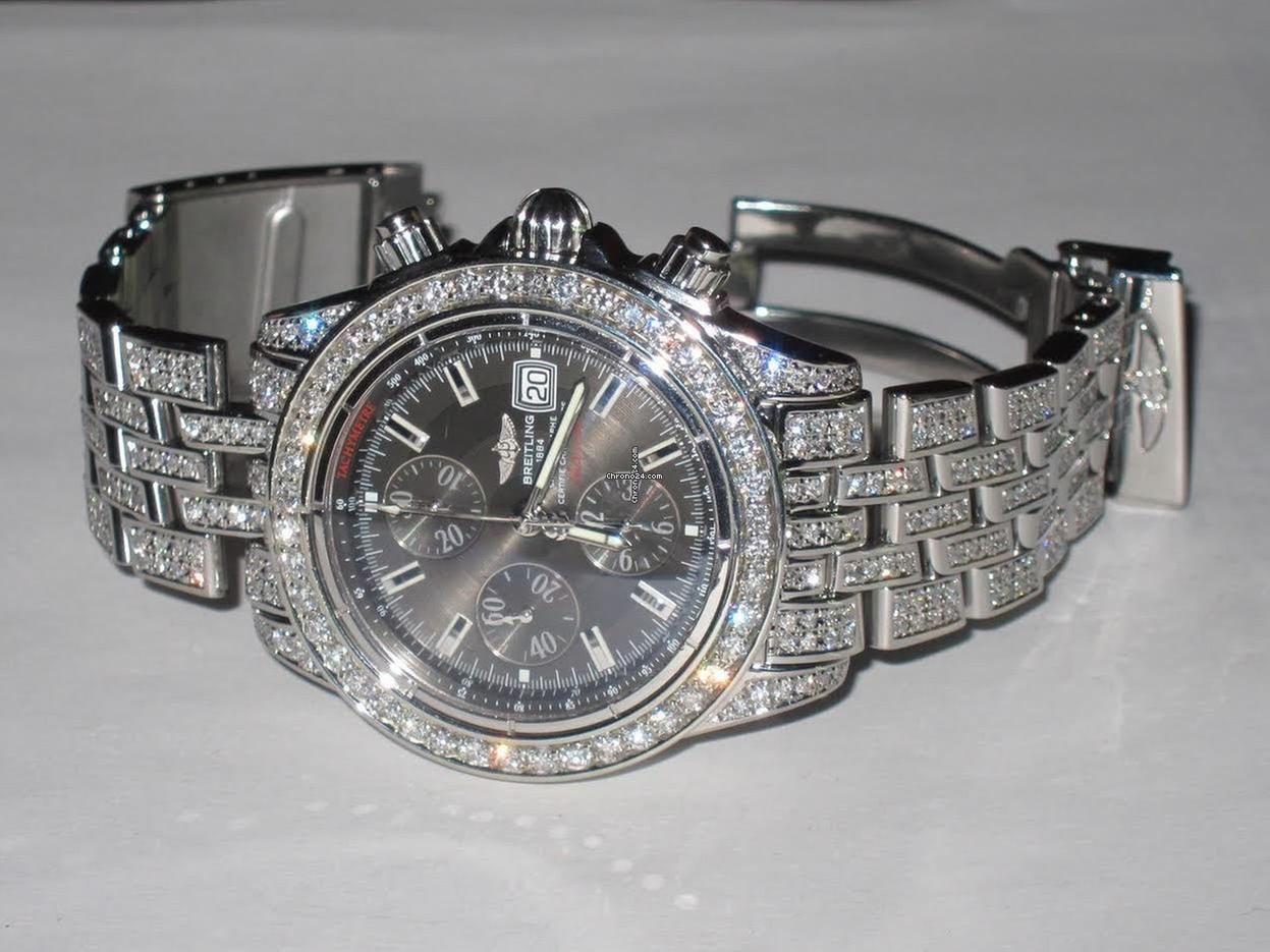 Breitling Chronomat Evolution Automatic Unisex Watch With Steel Case and Strap Authentic Luxury Timepiece