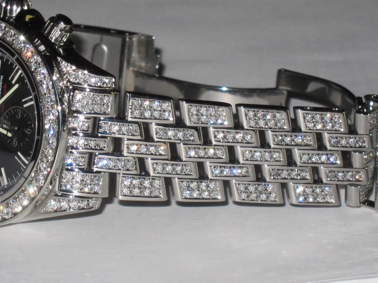 Breitling Chronomat Evolution Automatic Unisex Watch With Steel Case and Strap Authentic Luxury Timepiece