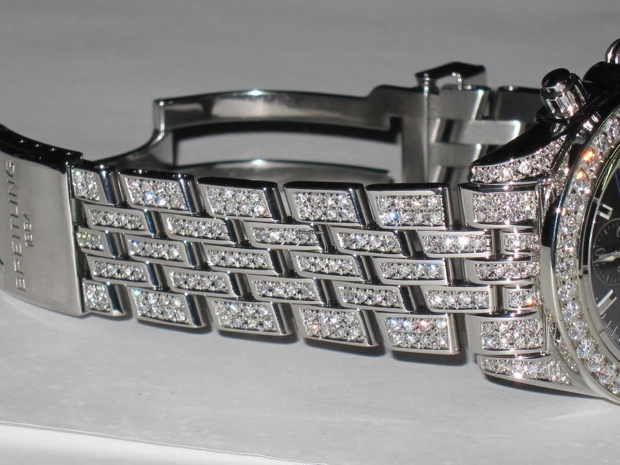 Breitling Chronomat Evolution Automatic Unisex Watch With Steel Case and Strap Authentic Luxury Timepiece