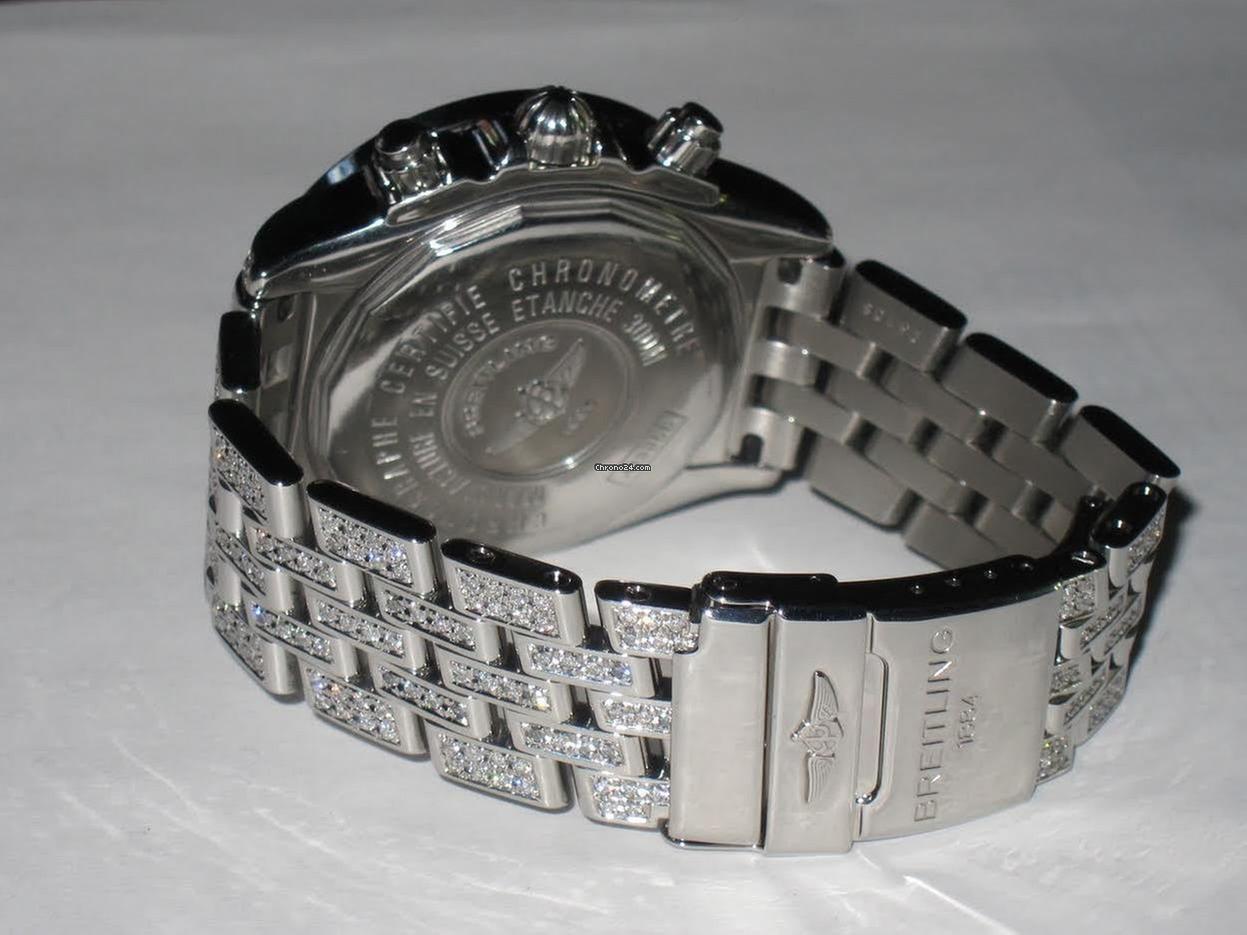 Breitling Chronomat Evolution Automatic Unisex Watch With Steel Case and Strap Authentic Luxury Timepiece