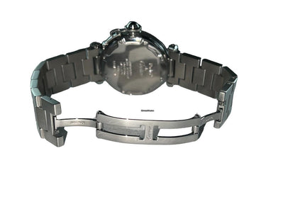 Cartier Pasha Automatic Women's Watch With Steel Case and Strap Authentic Luxury Timepiece