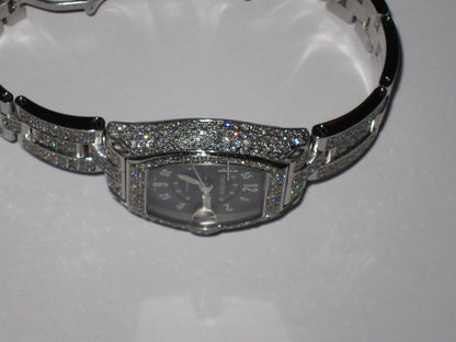 Cartier Roadster Automatic Men's Watch With Steel Case and Strap Authentic Luxury Timepiece