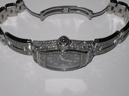 Cartier Roadster Automatic Men's Watch With Steel Case and Strap Authentic Luxury Timepiece