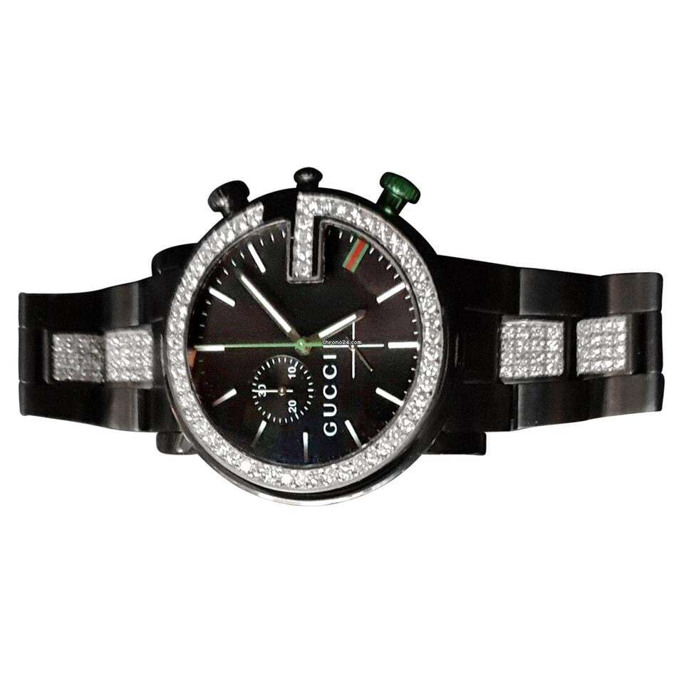 Gucci G-Chrono Quartz Unisex Watch With Steel Case and Strap Authentic Luxury Timepiece