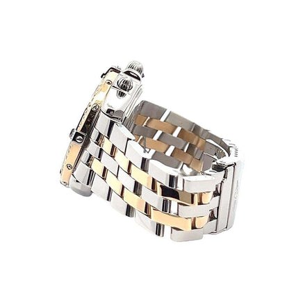 Breitling Windrider Automatic Unisex Watch Steel Case With Gold/Steel Strap Authentic Luxury Timepiece