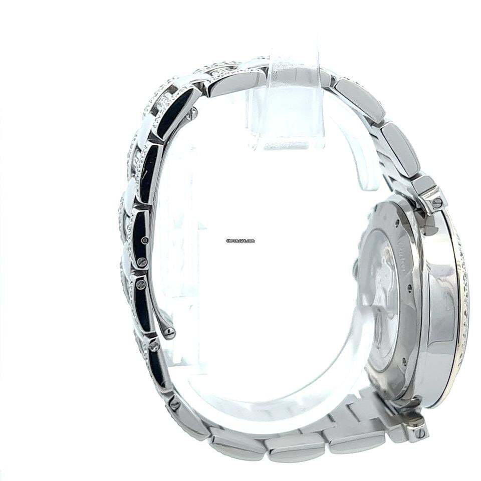 Cartier Pasha Automatic Men's Watch With Steel Case and Strap Authentic Luxury Timepiece