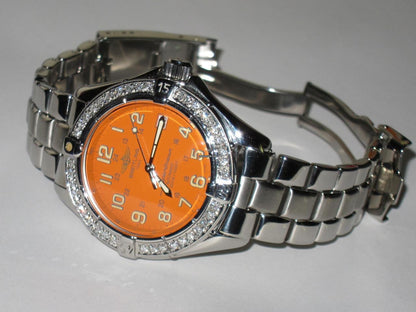 Breitling Superocean Automatic Unisex Watch With Steel Case and Strap Authentic Luxury Timepiece