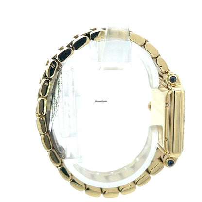 Chopard Happy Sport Quartz Women's Watch With Yellow Gold Case and Strap Authentic Luxury Timepiece