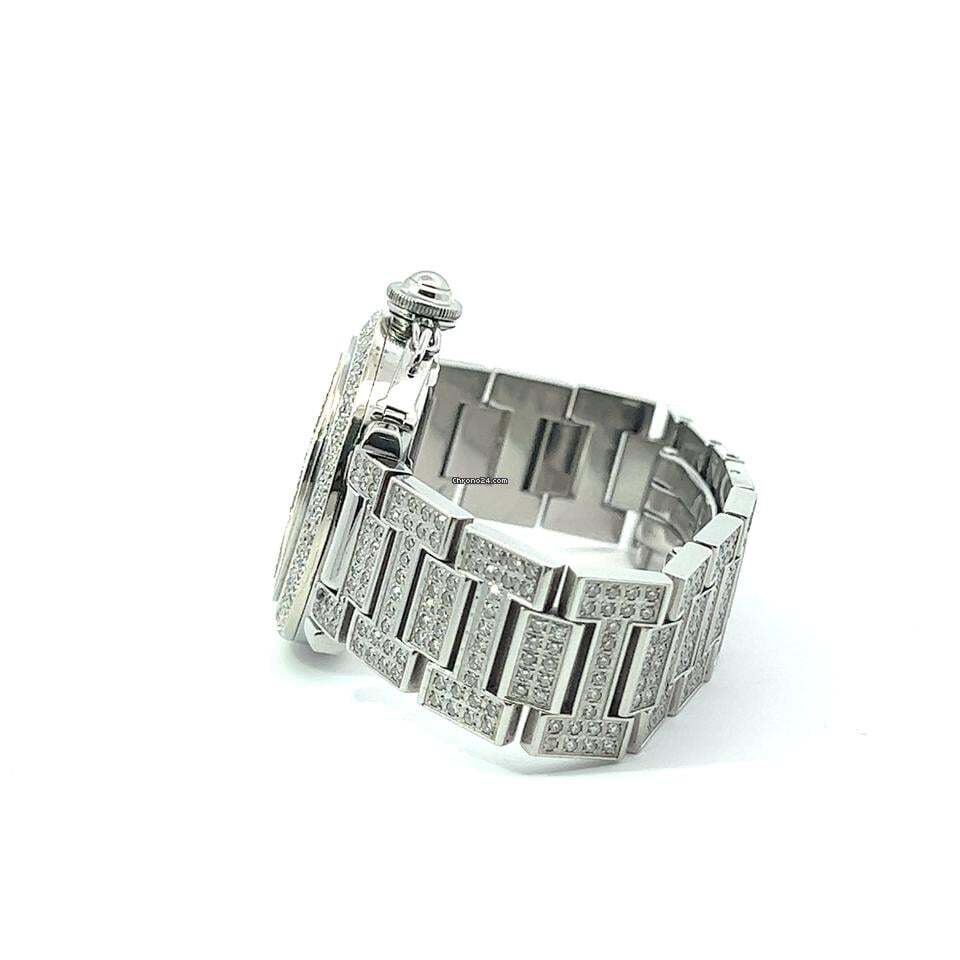 Cartier Pasha Automatic Women's Watch With Steel Case and Strap Authentic Luxury Timepiece