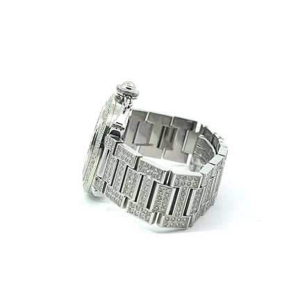 Cartier Pasha Automatic Women's Watch With Steel Case and Strap Authentic Luxury Timepiece