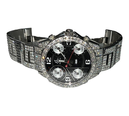 Jacob & Co. Quartz Men's Watch With Steel Case and Strap Authentic Luxury Timepiece