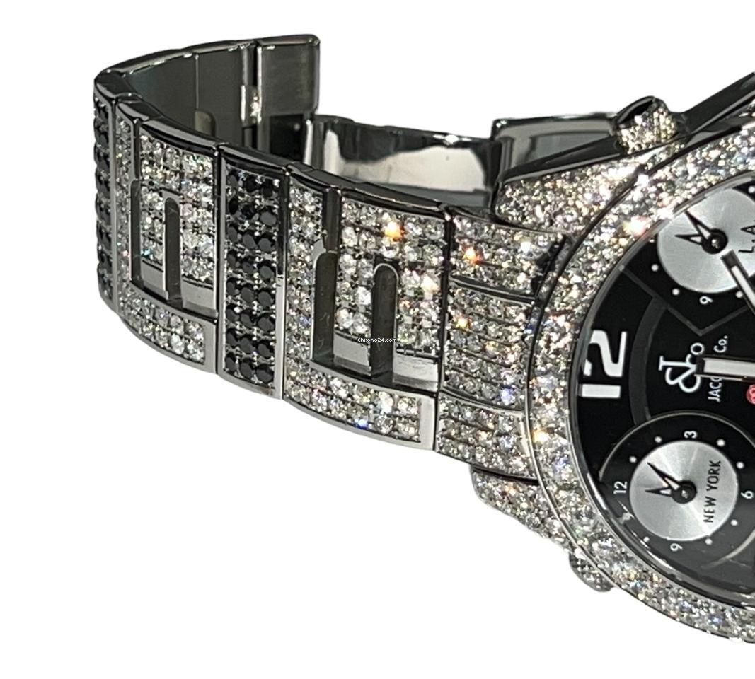 Jacob & Co. Quartz Men's Watch With Steel Case and Strap Authentic Luxury Timepiece