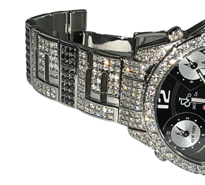 Jacob & Co. Quartz Men's Watch With Steel Case and Strap Authentic Luxury Timepiece