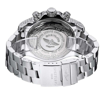 Breitling Super Avenger Automatic Unisex Watch With Steel Case and Strap Authentic Luxury Timepiece