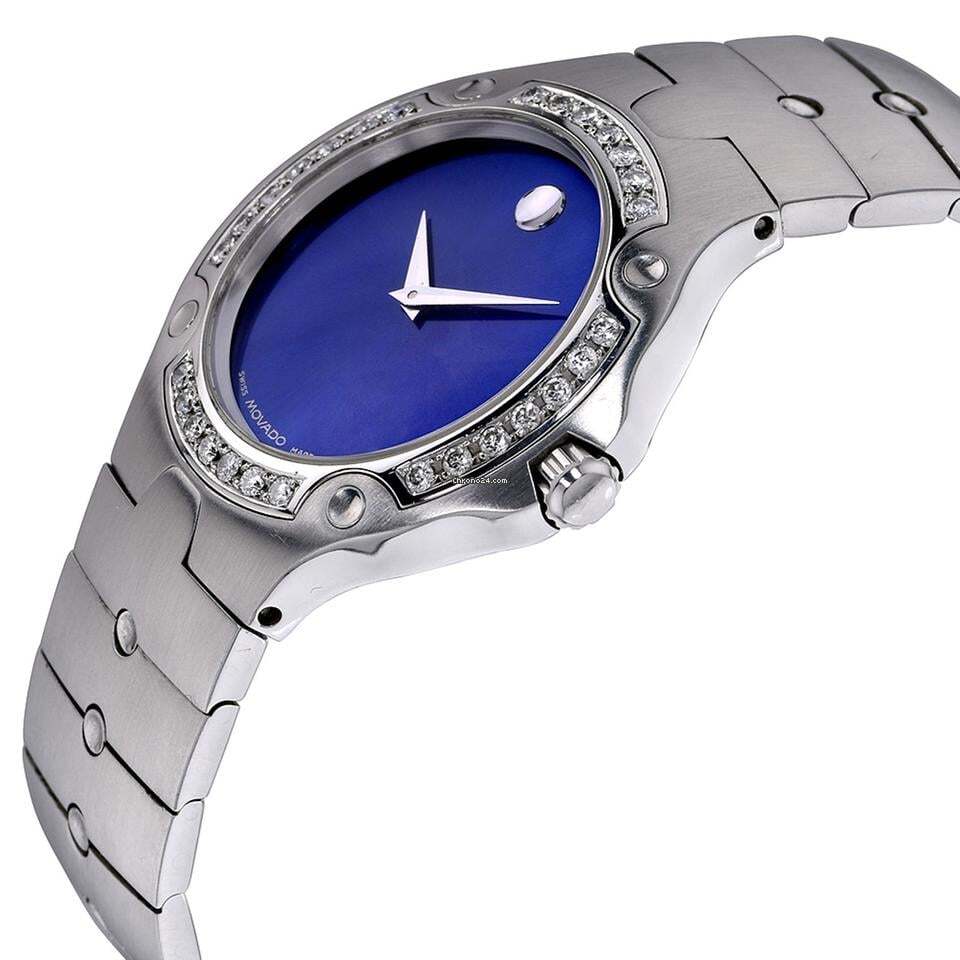 Movado Sports Edition Quartz Men's Watch With Steel Case and Strap Authentic Luxury Timepiece