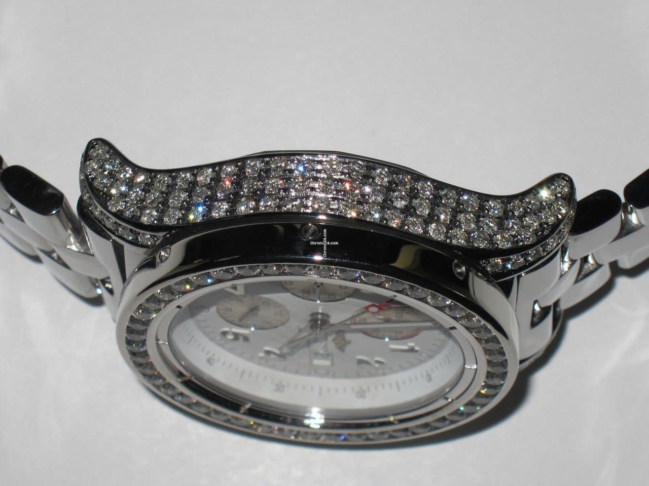 Breitling Super Avenger Automatic Unisex Watch With Steel Case and Strap Authentic Luxury Timepiece