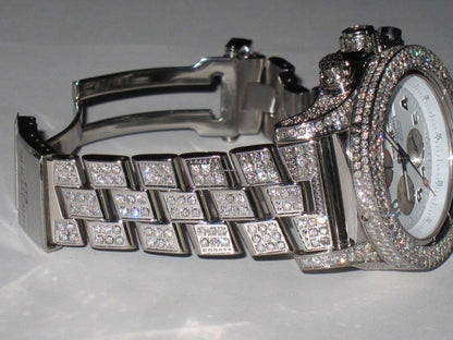 Breitling Super Avenger Automatic Unisex Watch With Steel Case and Strap Authentic Luxury Timepiece