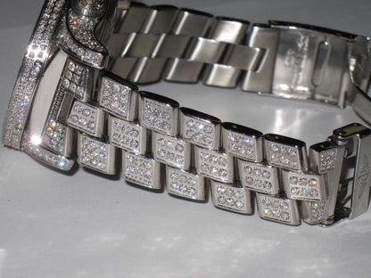 Breitling Super Avenger Automatic Unisex Watch With Steel Case and Strap Authentic Luxury Timepiece