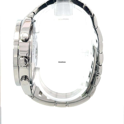 Jacob & Co. Five Time Zone Quartz Men's Watch With Steel Case and Strap Authentic Luxury Timepiece