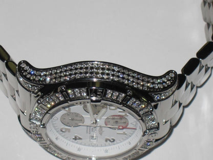 Breitling Super Avenger Automatic Unisex Watch With Steel Case and Strap Authentic Luxury Timepiece