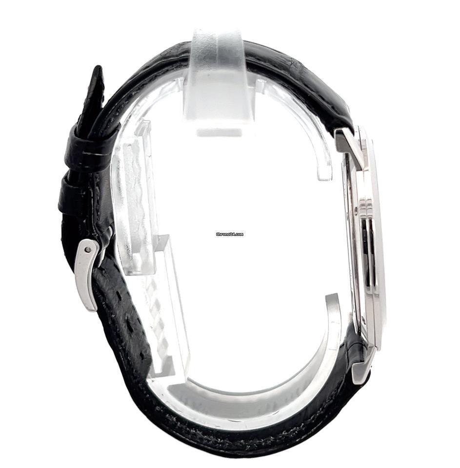 Piaget Altiplano Manual winding Men's Watch White Gold Case With Leather Strap Authentic Luxury Timepiece