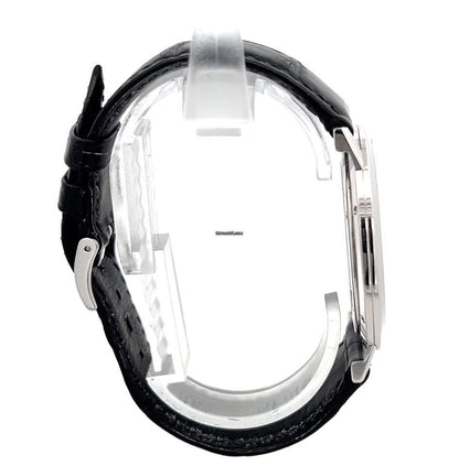 Piaget Altiplano Manual winding Men's Watch White Gold Case With Leather Strap Authentic Luxury Timepiece