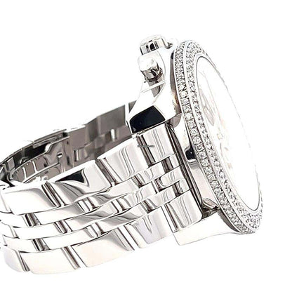 Breitling Bentley Barnato Automatic Unisex Watch With Steel Case and Strap Authentic Luxury Timepiece