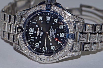 Breitling Superocean Automatic Unisex Watch With Steel Case and Strap Authentic Luxury Timepiece