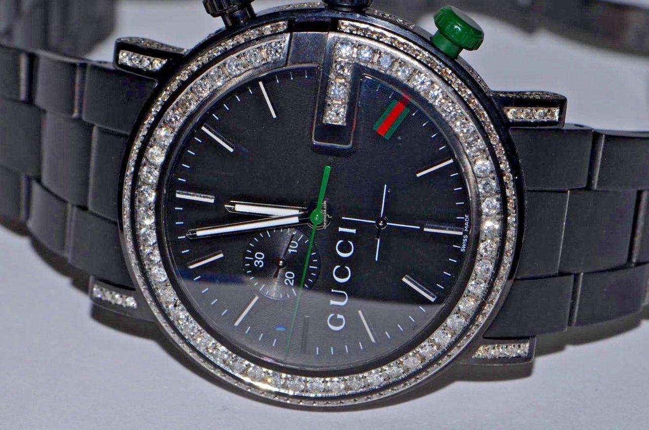 Gucci Quartz Unisex Watch With Steel Case and Strap Authentic Luxury Timepiece