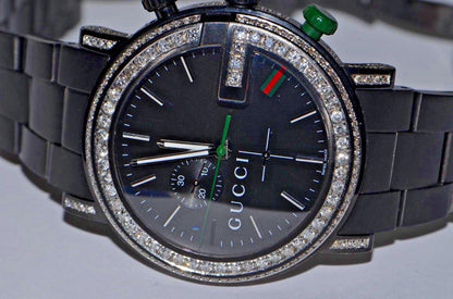 Gucci Quartz Unisex Watch With Steel Case and Strap Authentic Luxury Timepiece