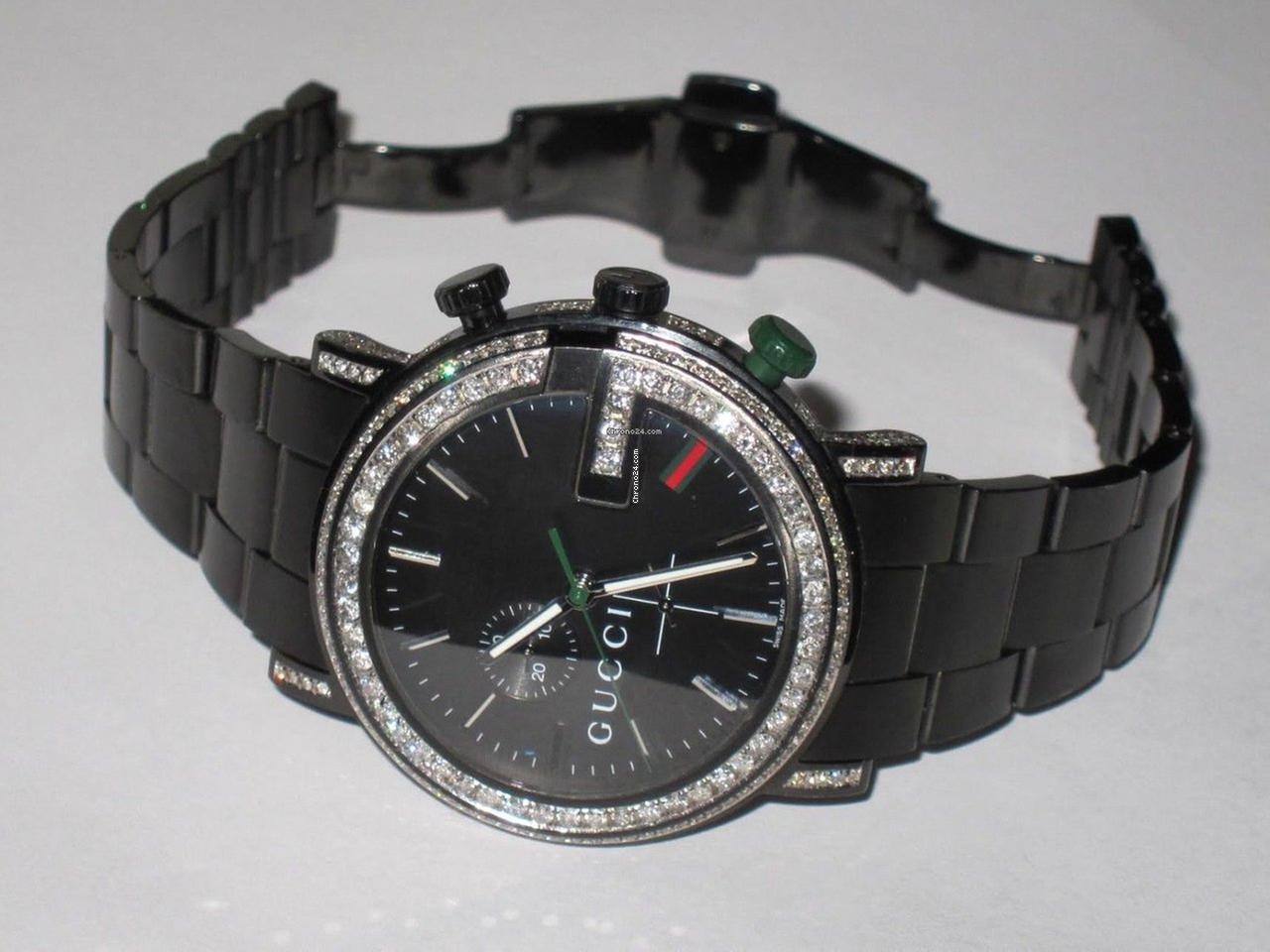 Gucci Quartz Unisex Watch With Steel Case and Strap Authentic Luxury Timepiece