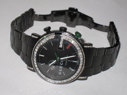 Gucci Quartz Unisex Watch With Steel Case and Strap Authentic Luxury Timepiece