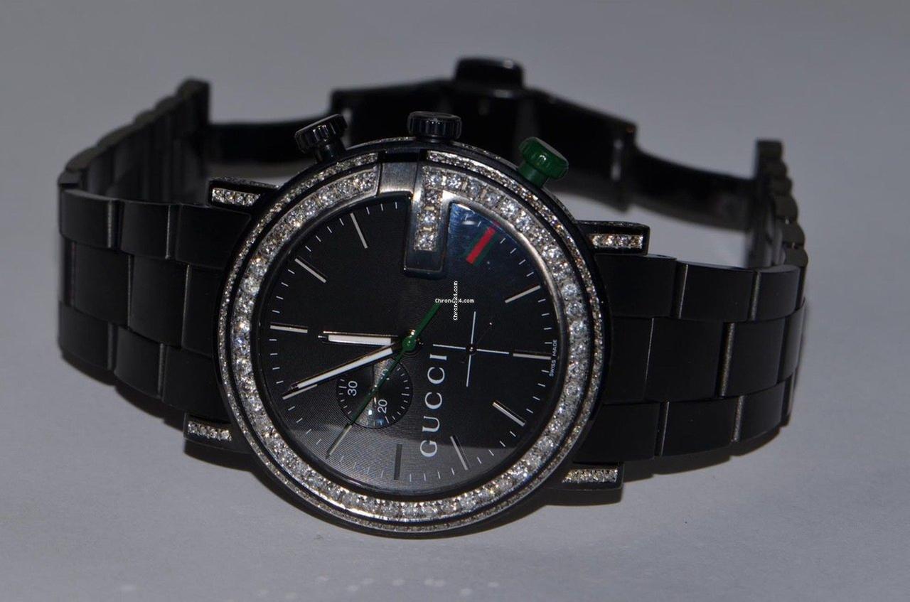 Gucci Quartz Unisex Watch With Steel Case and Strap Authentic Luxury Timepiece