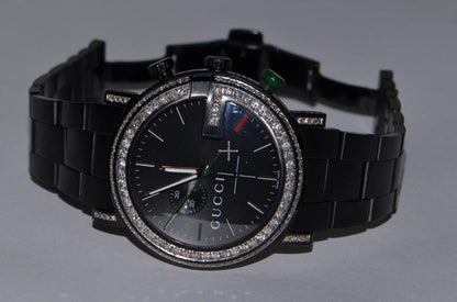 Gucci Quartz Unisex Watch With Steel Case and Strap Authentic Luxury Timepiece