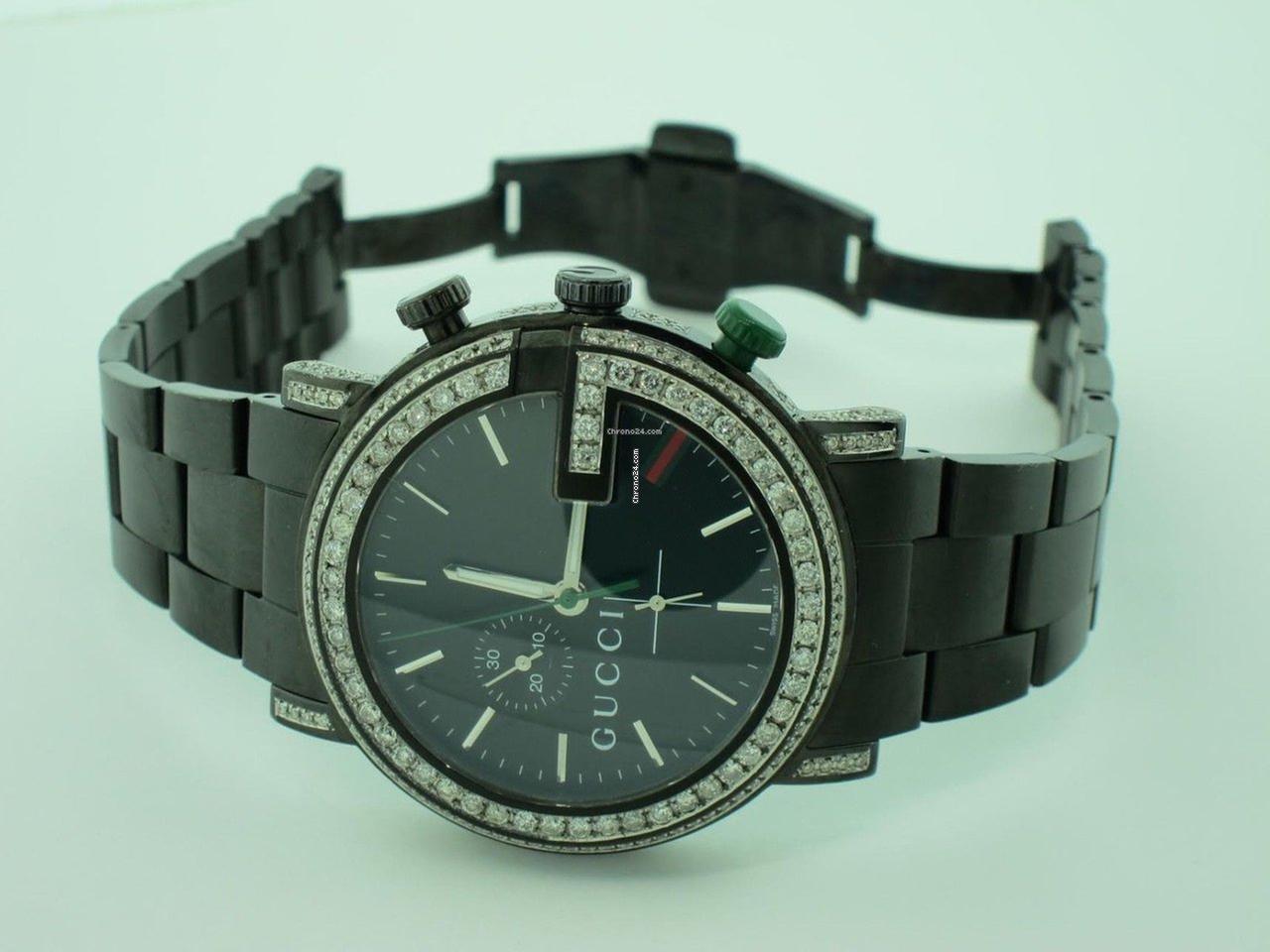 Gucci Quartz Unisex Watch With Steel Case and Strap Authentic Luxury Timepiece