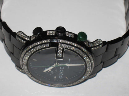 Gucci Quartz Unisex Watch With Steel Case and Strap Authentic Luxury Timepiece