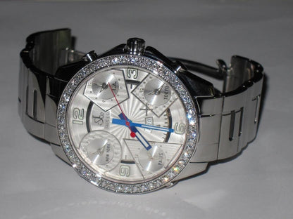 Jacob & Co. Quartz Men's Watch With Steel Case and Strap Authentic Luxury Timepiece