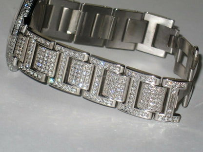 Cartier Ballon Bleu 42mm Automatic Men's Watch With Steel Case and Strap Authentic Luxury Timepiece